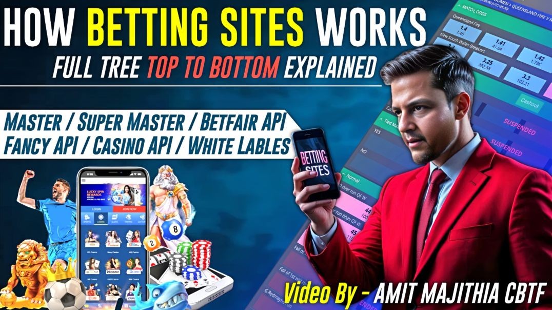 Betting Sites & Sportsbooks Business Model Explained | Amit Majithia CBTF