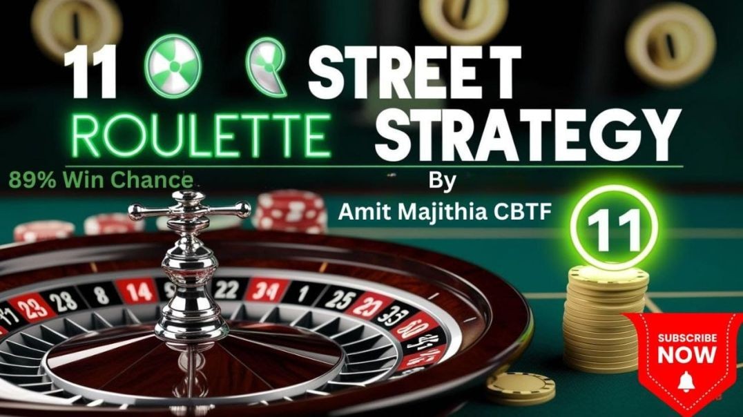 11 Street Roulette Strategy – 25% Profit in Just 4 Minutes Daily