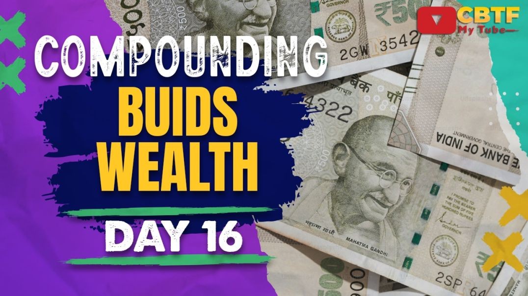 ⁣Day 16: Steady and Strong – Compounding Builds Wealth