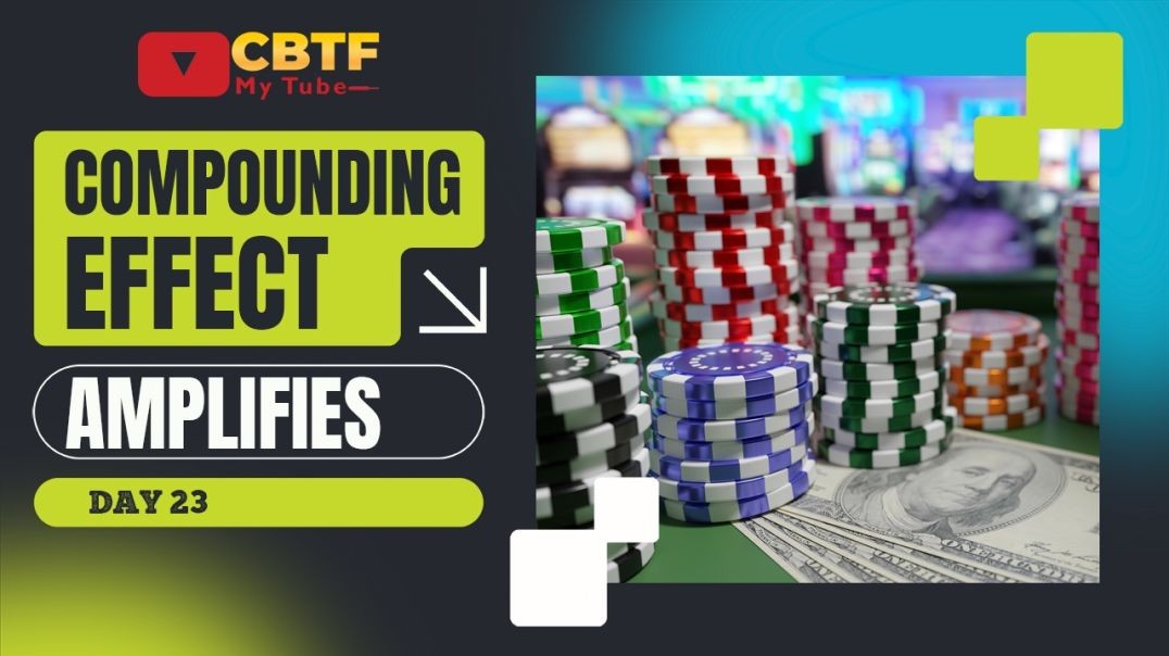 ⁣Day 23: Unstoppable Progress – The Compound Effect Amplifies