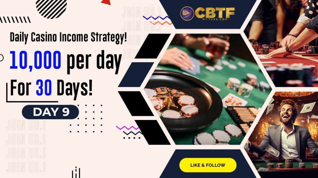 ⁣Daily Casino Income Strategy: ₹10,000 Per Day for 30 Days