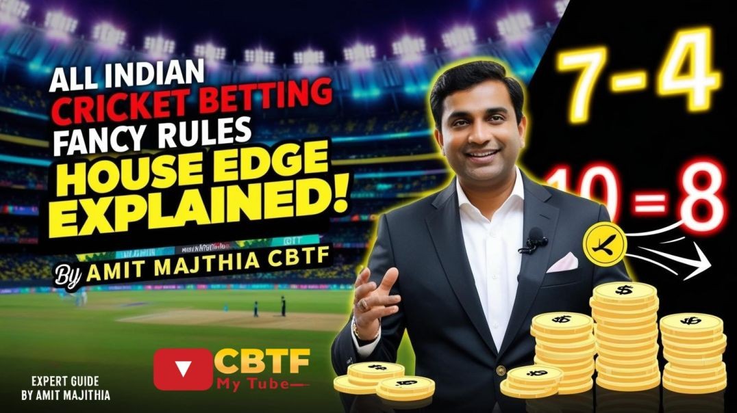 All Indian Cricket Betting Fancy Rules With House Edge Explain By Amit Majithia CBTF
