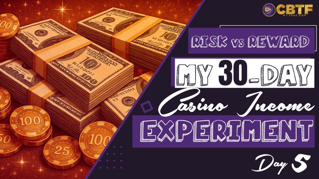 ⁣Day 5: Risk vs. Reward: My 30-Day Casino Income Experiment