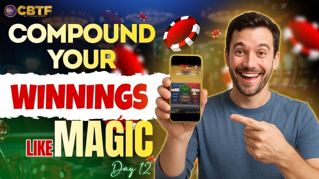 ⁣Day 12: Compound Your Casino Winnings Like a Pro – Magic Revealed