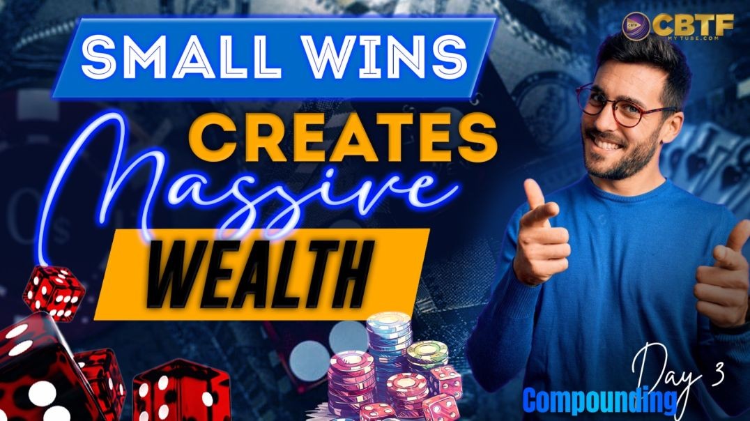 ⁣Day 3 THE COMPOUND EFFECT Why Small Wins Create MASSIVE Wealth