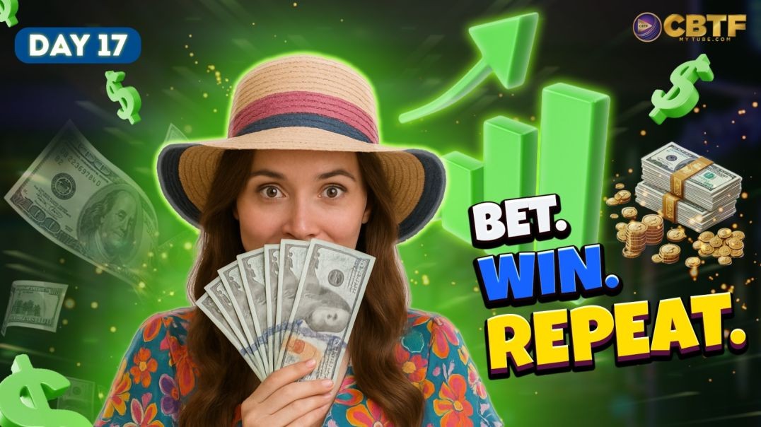 ⁣Day 17: BET. WIN. REPEAT. – The Winning Formula for Consistent Casino Success