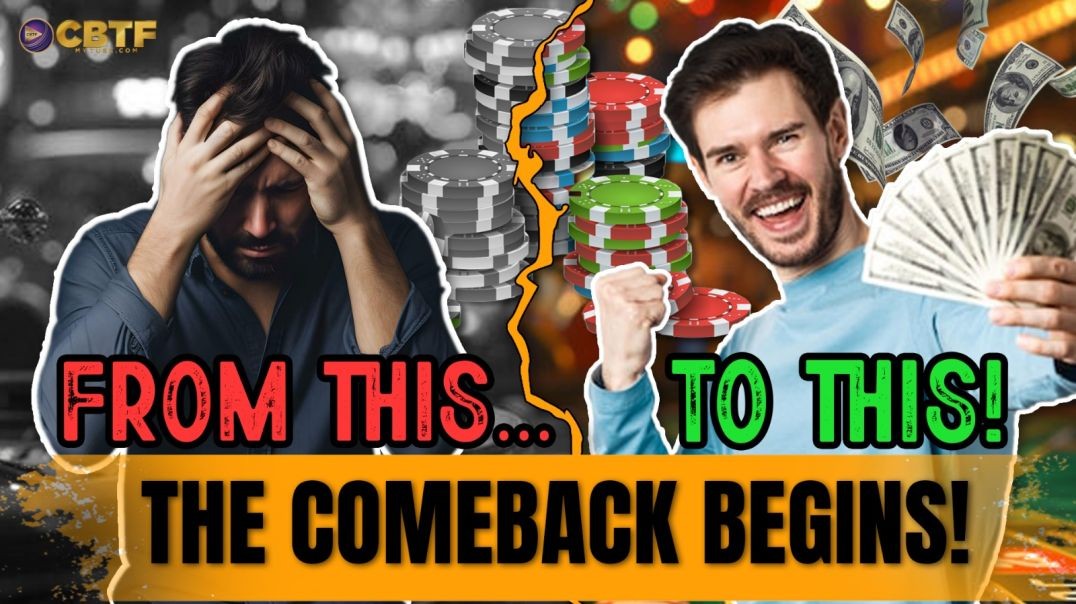 ⁣THE ULTIMATE CASINO COMEBACK: From Rock Bottom to Massive Profits