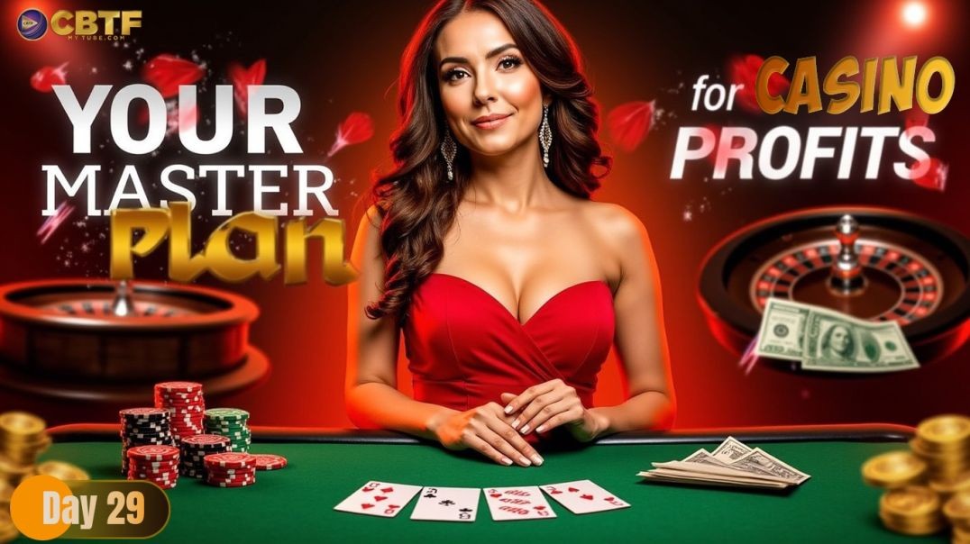 ⁣Day 29: YOUR MASTER PLAN for Casino Profits – The Ultimate Strategy Revealed!
