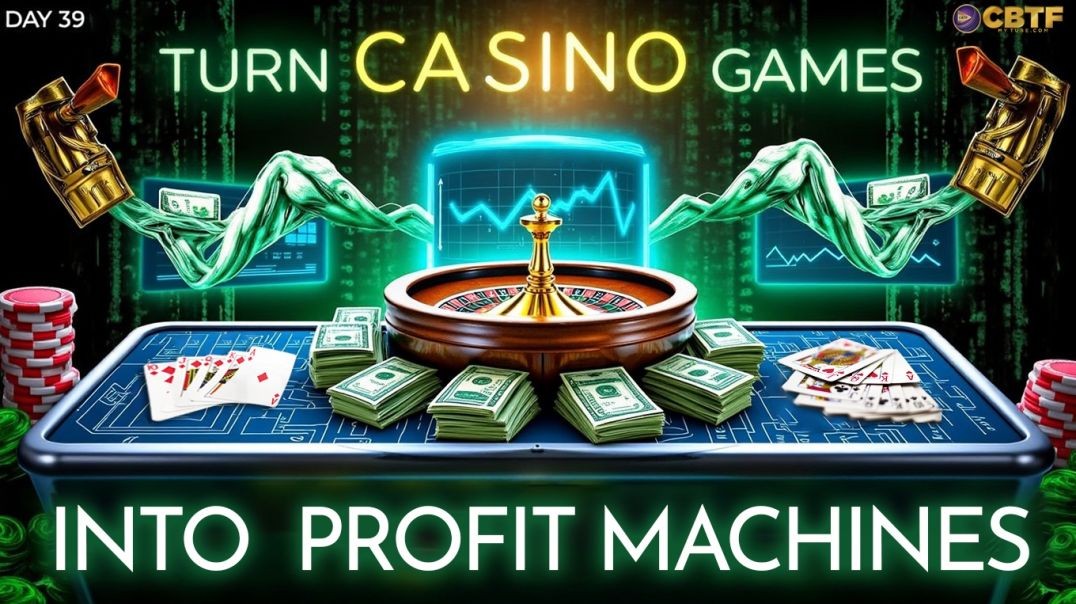 ⁣Day 39: TURN CASINO GAMES INTO PROFIT MACHINES – The Ultimate System!