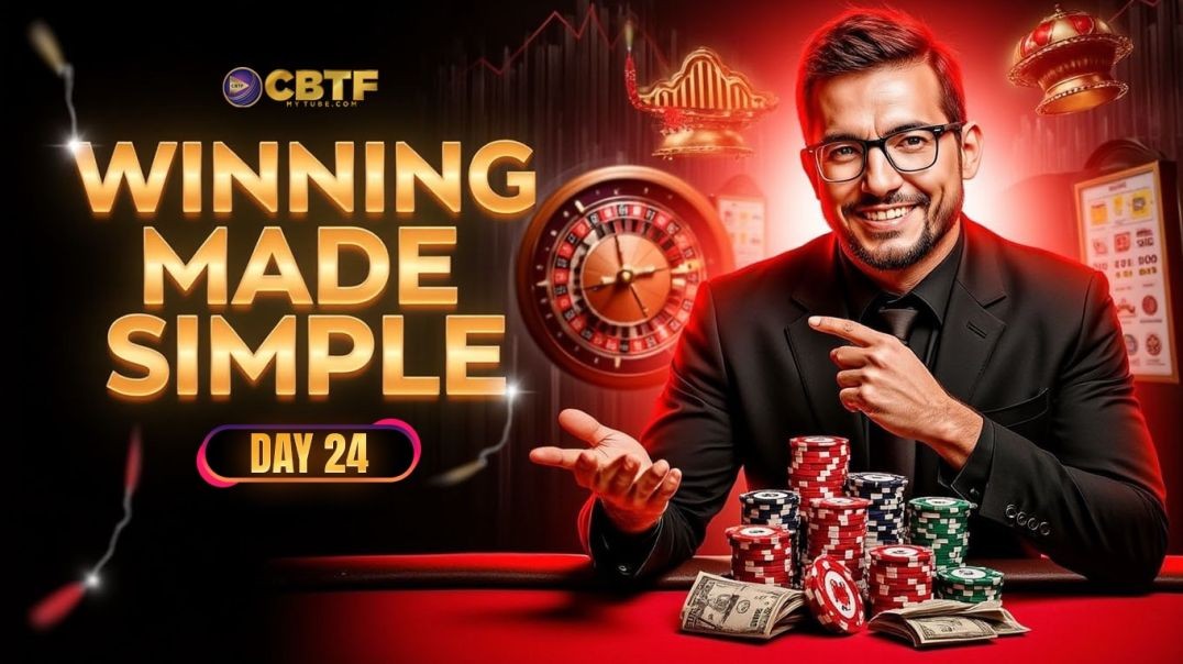 Day 24: WINNING MADE SIMPLE – The Formula for Casino Success!