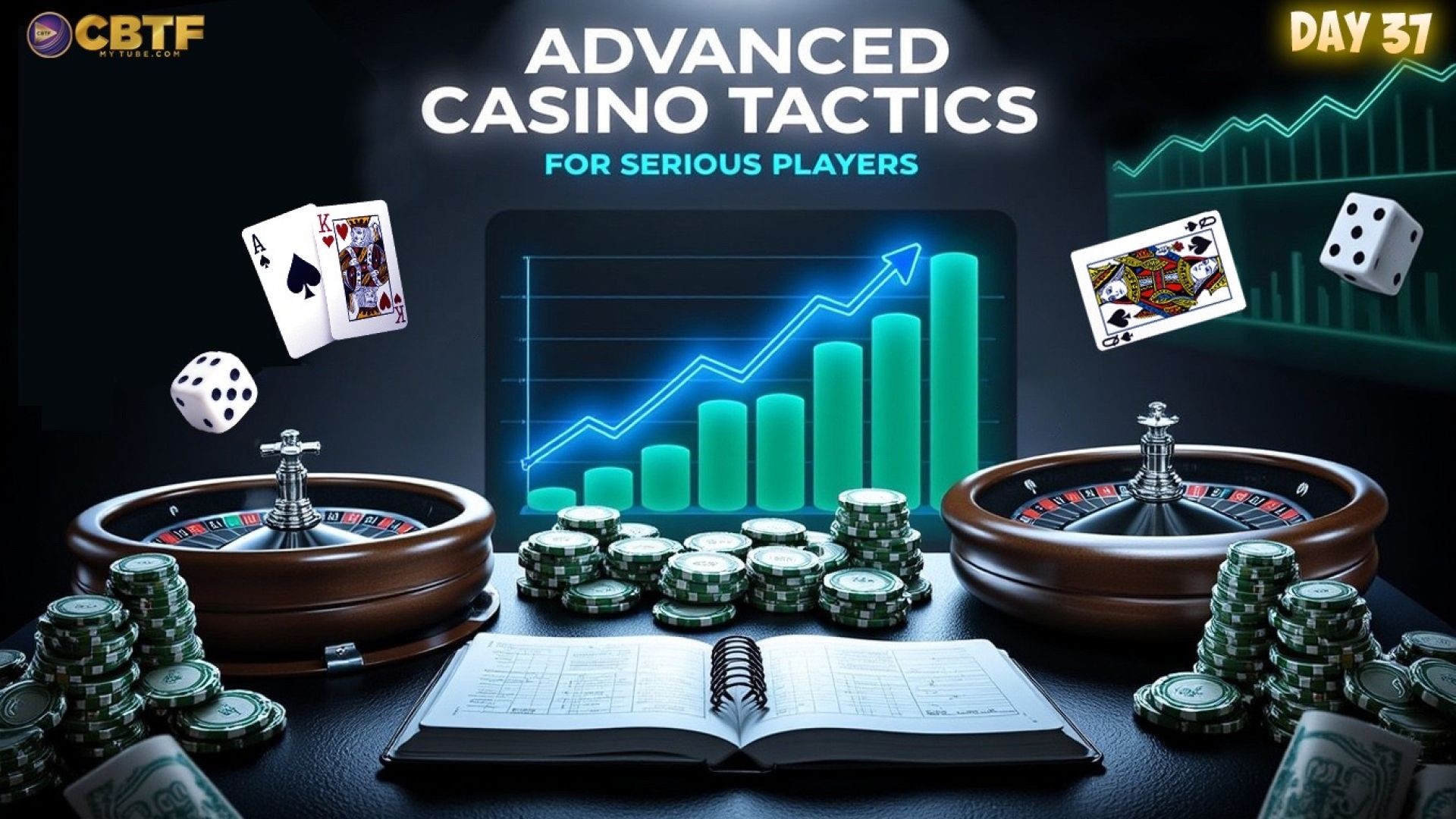⁣Day 37: ADVANCED CASINO TACTICS – For Serious Players Only!