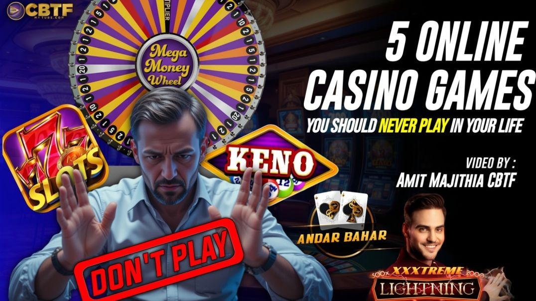 5 Worst Online Casino Games You Should NEVER Play!