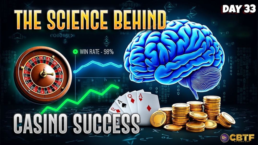 ⁣Day 33: THE SCIENCE BEHIND CASINO SUCCESS – Mind Over Luck!