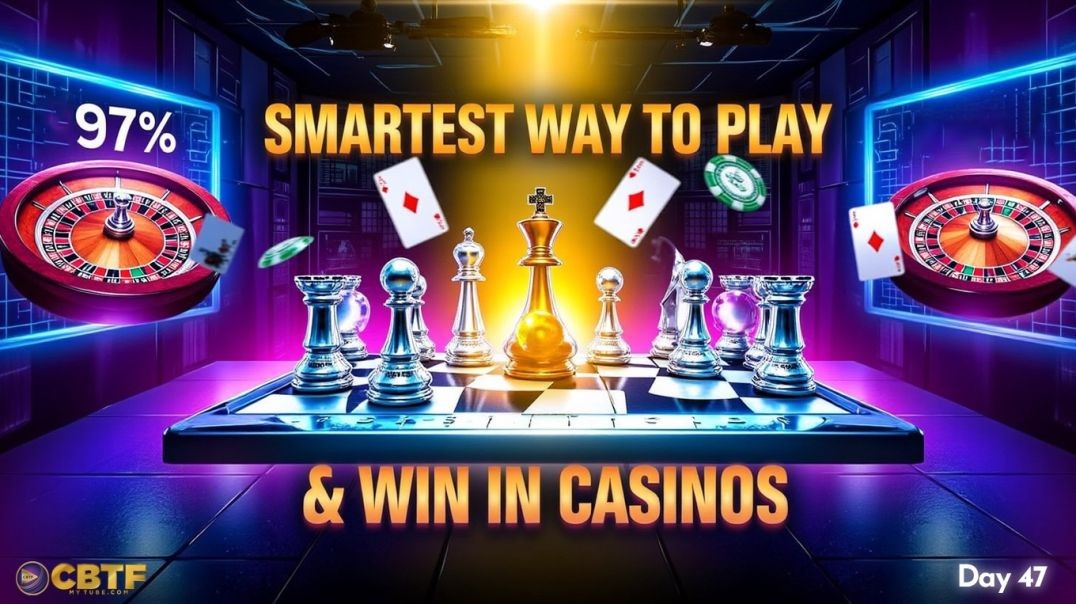 ⁣Day 47: SMARTEST WAY TO PLAY IN CASINO AND WIN: The Elite Strategy System!