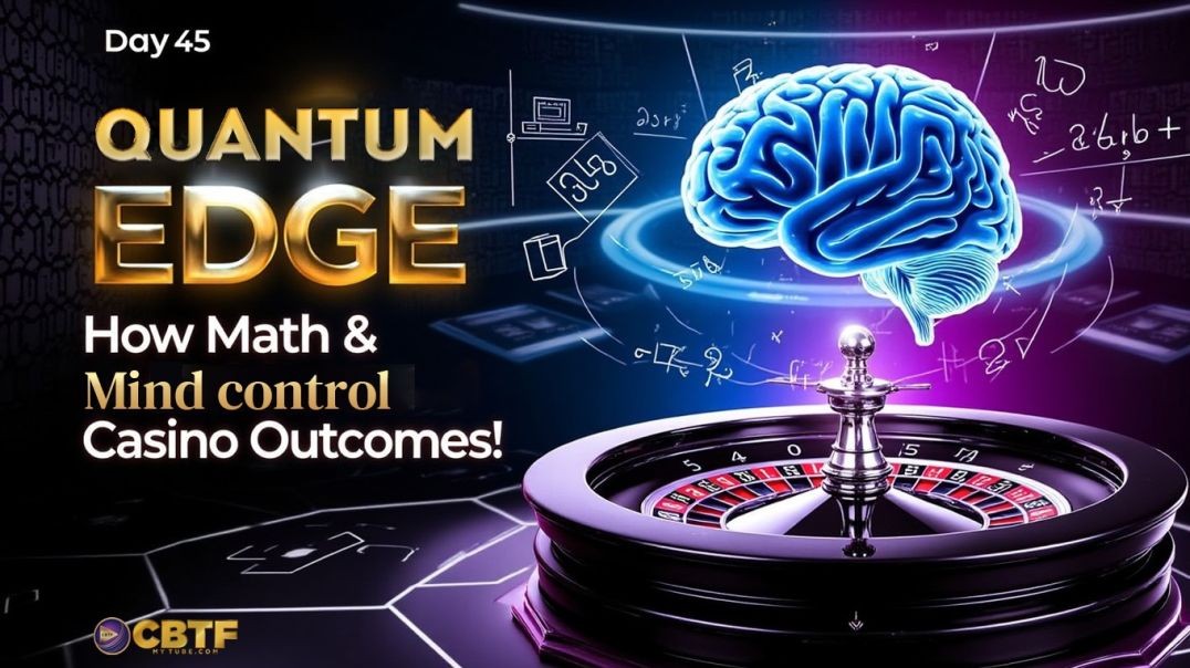 ⁣Day 45: QUANTUM EDGE: How Math & Mind Control Casino Outcomes