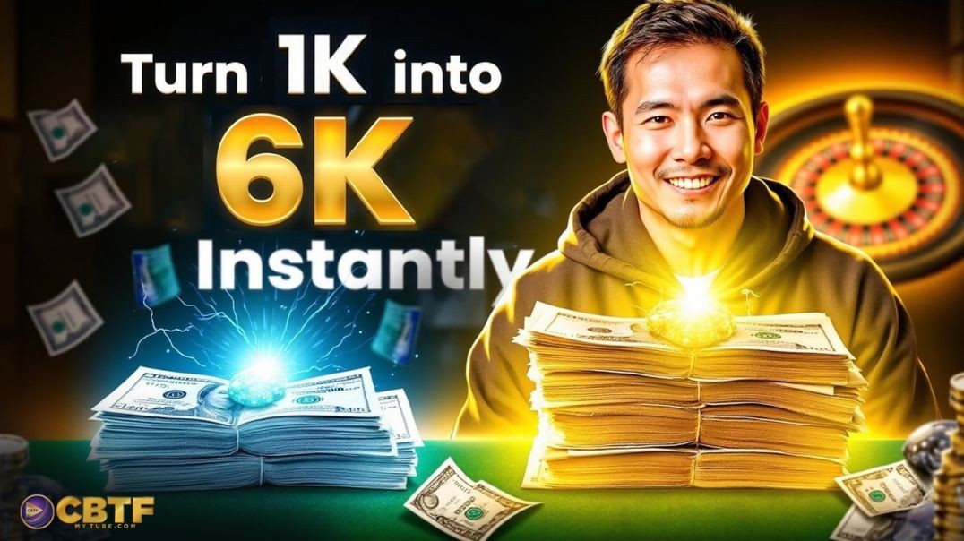 Turn 1K into 6K Instantly | Strategy That Multiplies Smart