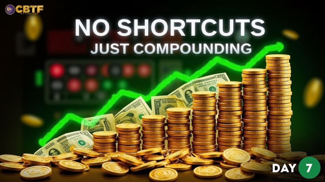 ⁣Day 7: No Shortcuts, Just Compounding | Slow & Strong Growth | CBTF
