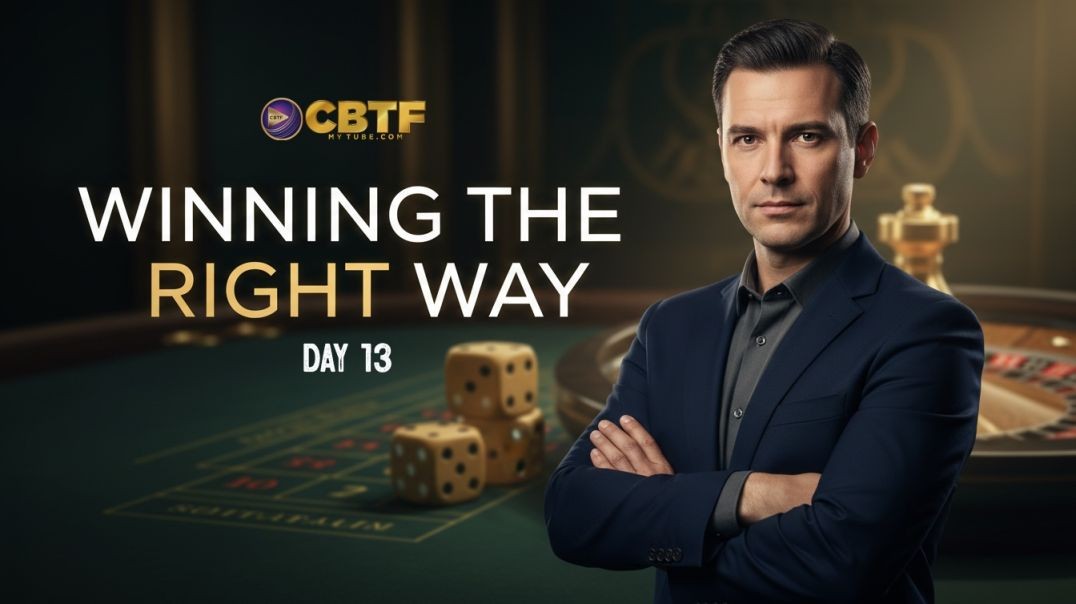 Day 13: Winning the Right Way | Compounding Journey | Discipline Over Drama | CBTF