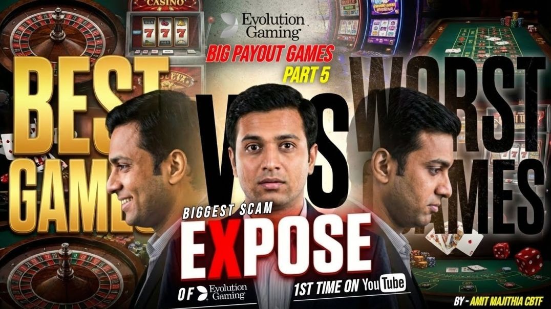 Evolution Gaming EXPOSED! 😳 Best Games vs Worst Games Part 5 | High Payout Truth | Amit Majithia
