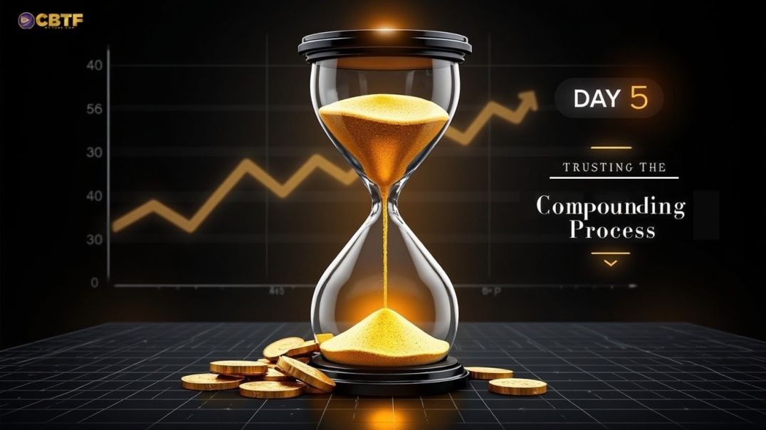 ⁣Day 5: Trusting the Process | Compounding Journey| Patience Builds Profits | CBTF