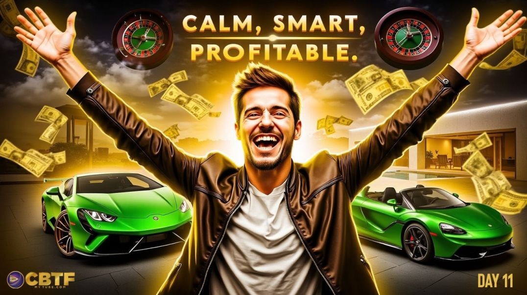 Day 11: Calm, Smart, Profitable | Compounding Journey | Mindset Creates Money | CBTF