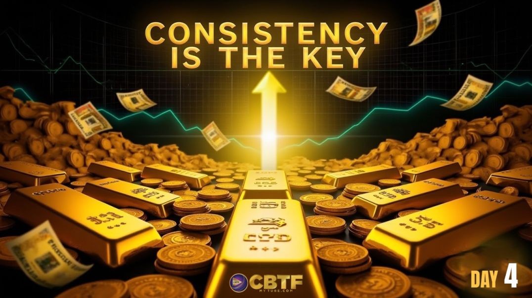 ⁣Day 4: Consistency Is the Key | Compounding Journey | Trust the Process | CBTF