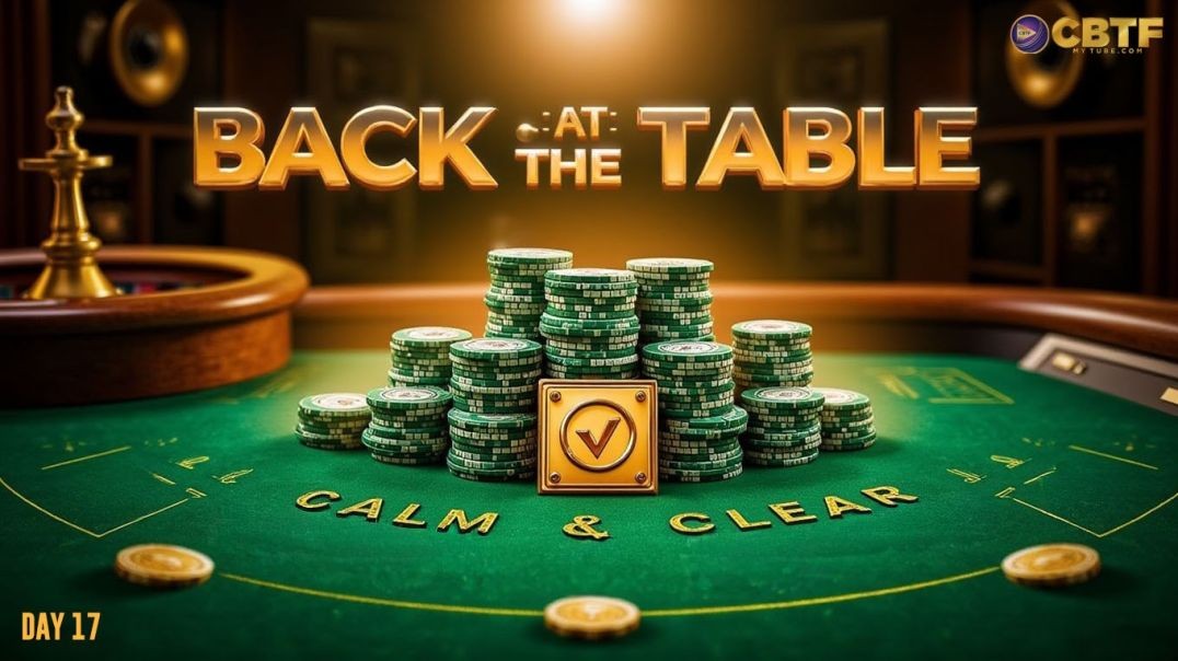 Day 17: Back at the Table | Compounding | Calm & Clear Mind | CBTF