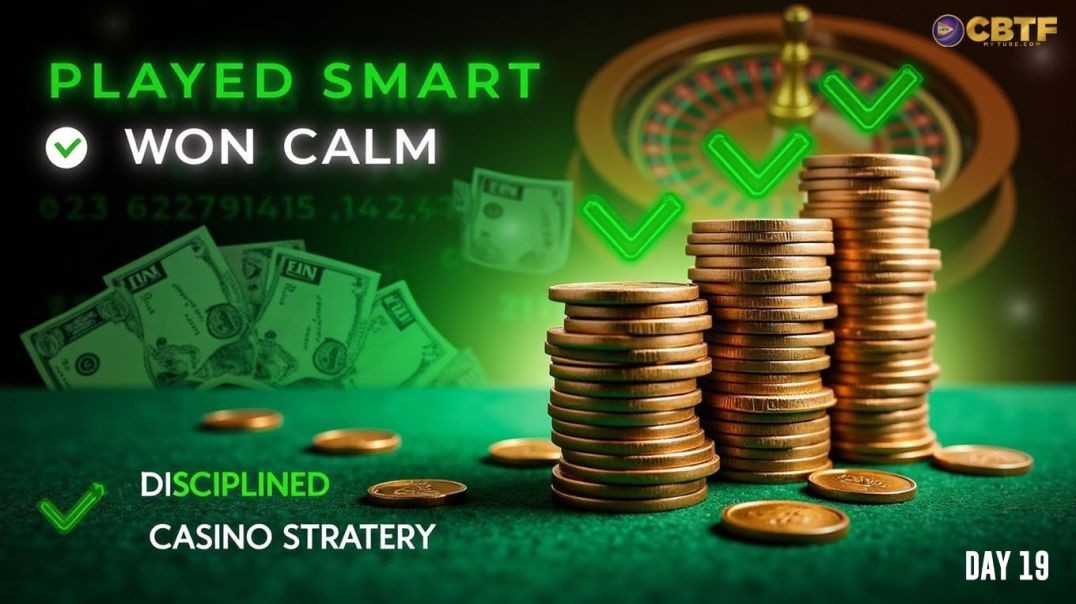 Day 19: Played Smart, Won Calm | Compounding | Discipline Paid Off | CBTF