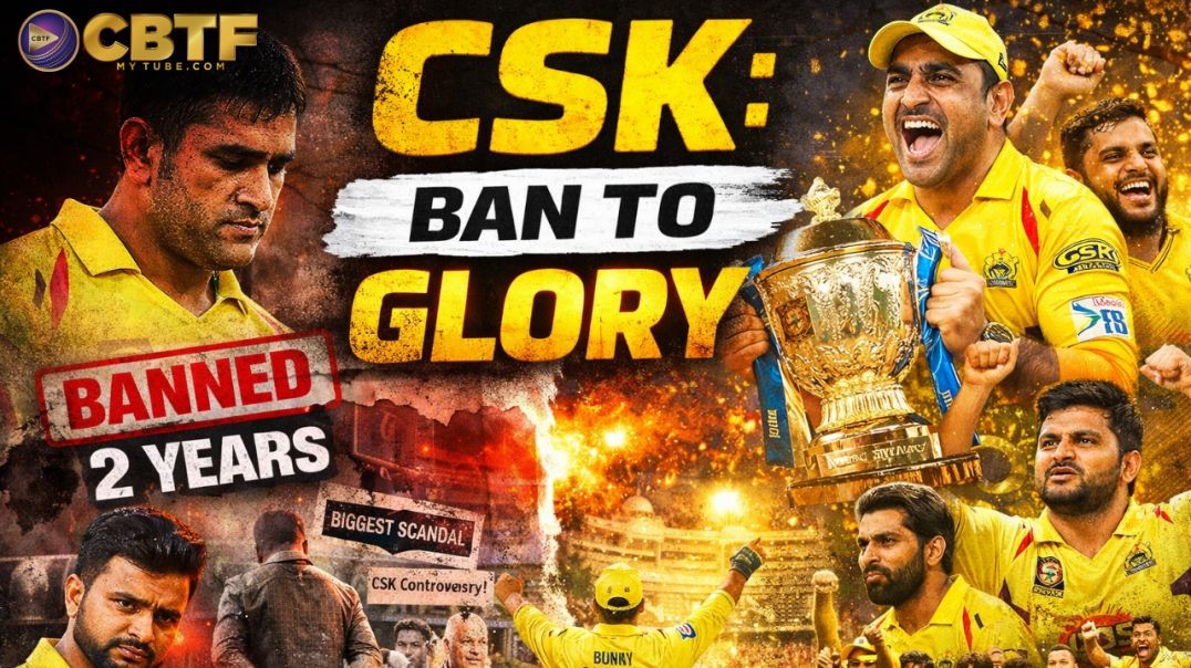 The Rise, Fall & Comeback of Chennai Super Kings | Full CSK Documentary Story