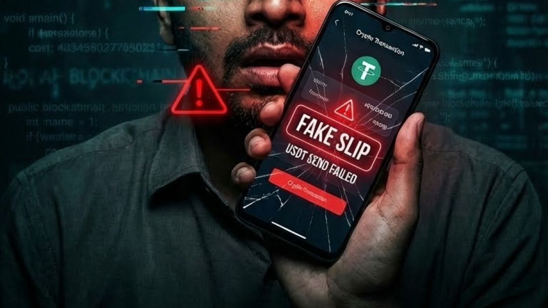 USDT Fake Slip Scam Exposed | How To Stay Safe & Avoid Loss